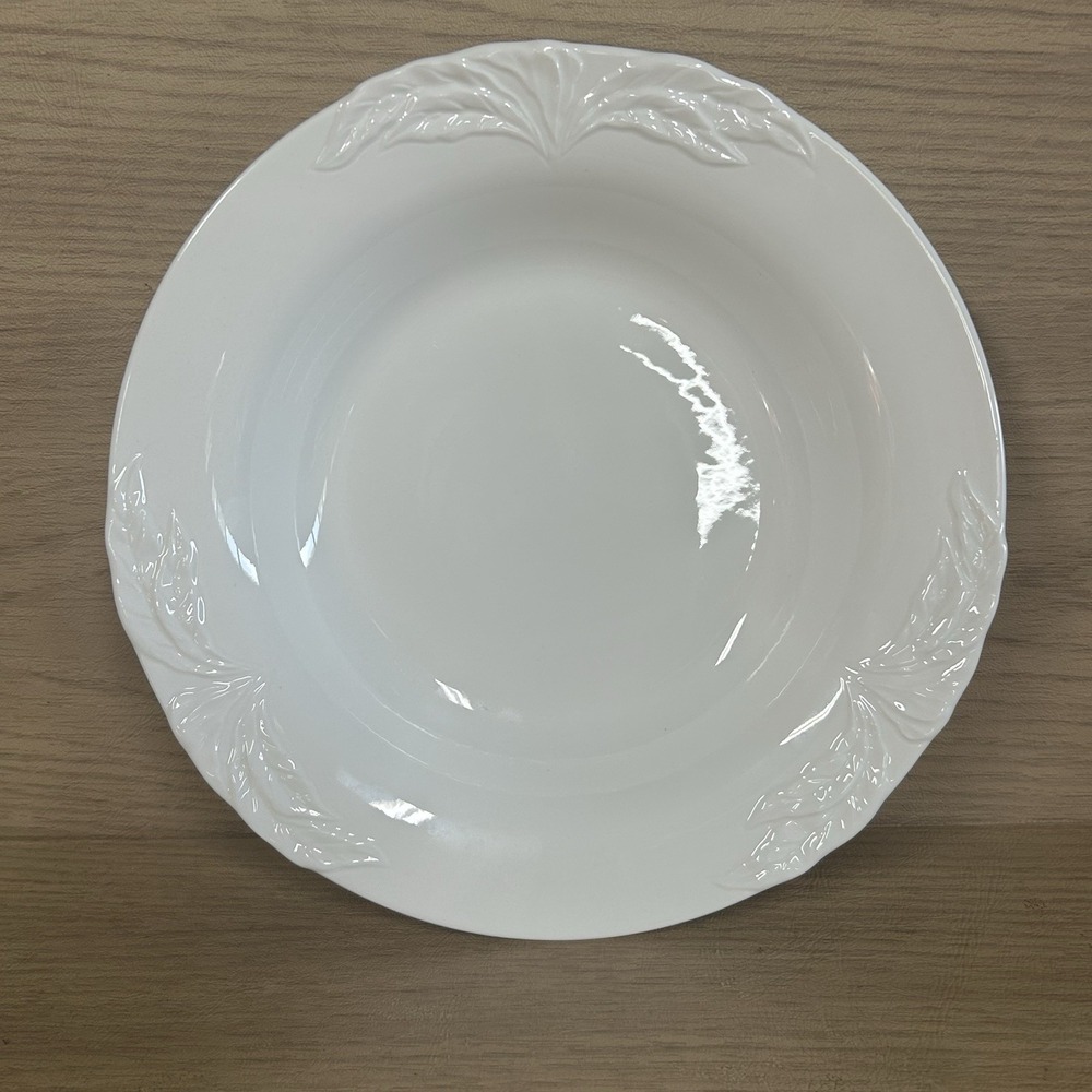 Villeroy & Boch Foglia Large Rim Soup Bowl 9" Luxembourg 7.9in Discontinued